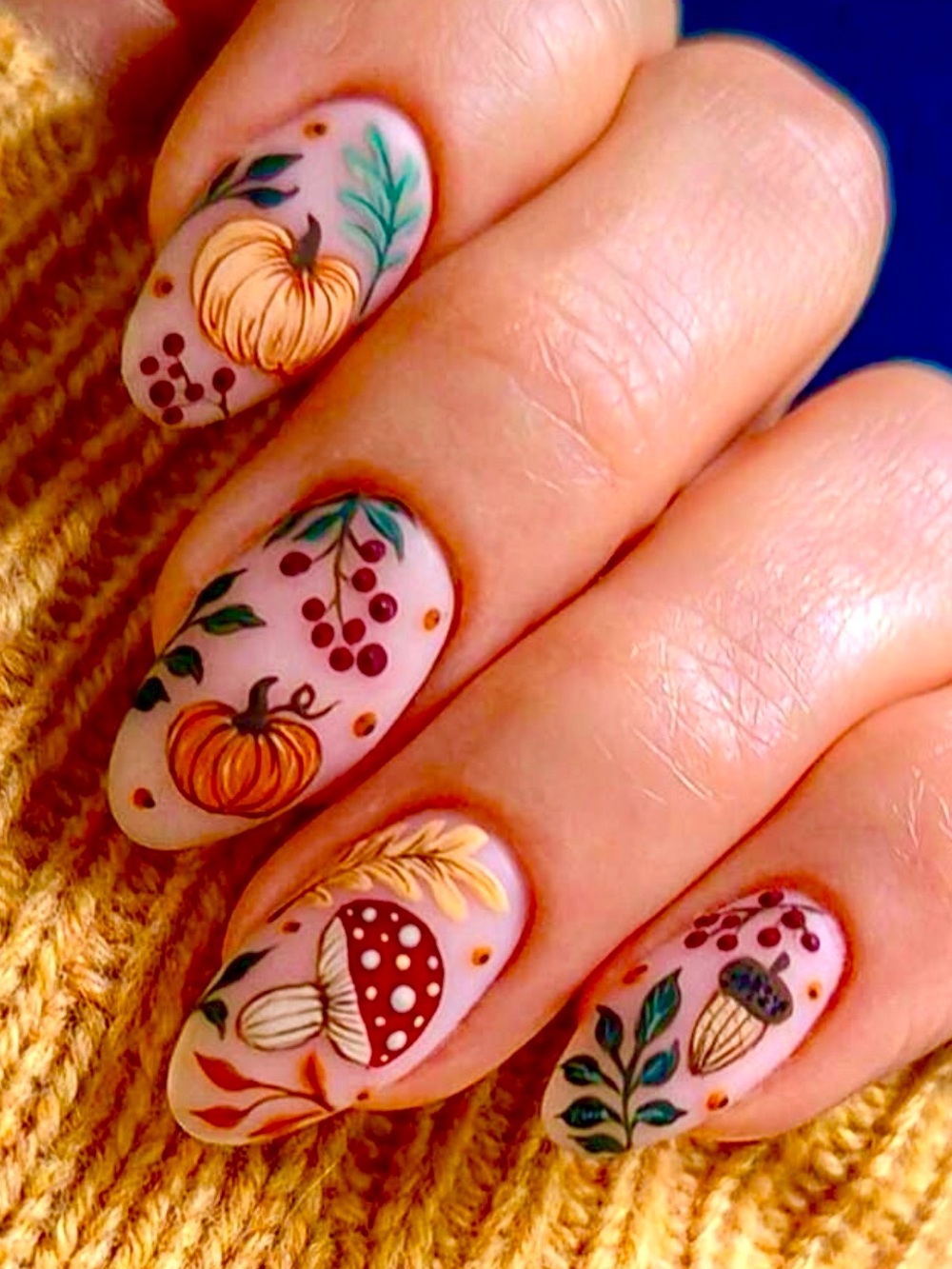 Autumn Acrylic Press On Nails